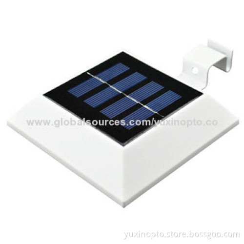 Light sensor LED solar eave lamp